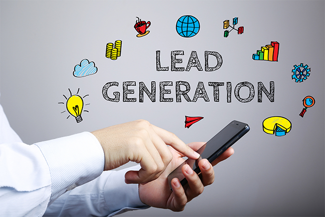 lead generation business concept